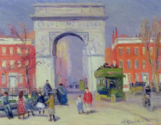 Parc Washington Square, c.1908